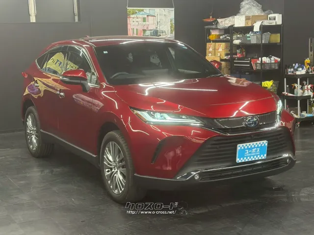 自社整備工場・板金工場を備え、車検から事故の修理まで対応致します。 トヨタ ハリアー