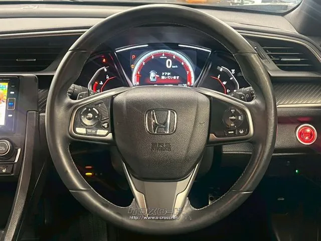 【ステアリングスイッチ】がついている為、走行中のオーディオ操作可能です♪ ホンダ シビック