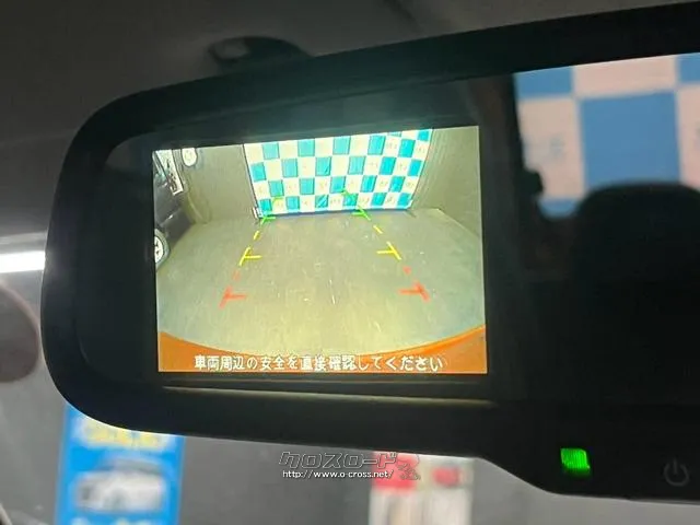 【バックモニター】後方の死角を可視化できる為、駐車が苦手な方でも安心です♪ 三菱 デリカミニ