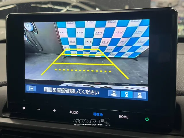 【バックモニター】後方の死角を可視化できる為、より一層安全に駐車できます。 ホンダ WR-V