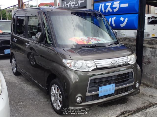【美車】H24 タントカスタム（検R7年3月 76千Km） ダイハツ タント カスタムX・2012(H24)年式・ブロンズ・660cc・城間
