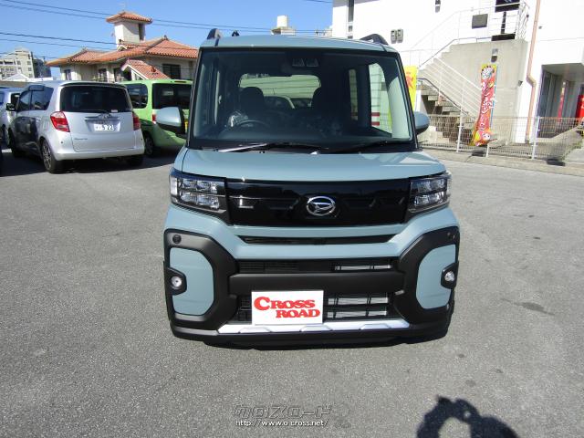 ダイハツ タント ファンクロス・2024(R6)年式・レイクブルー・660cc