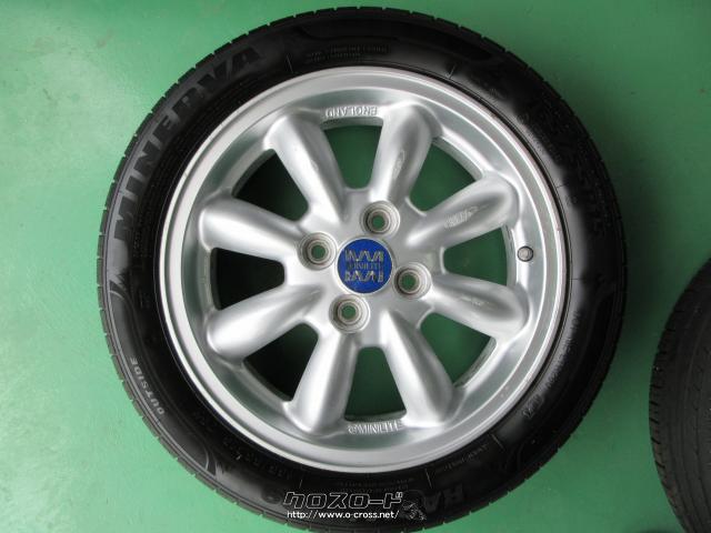 ミニライト　１５インチ　塗装仕上済　100-4H 165/55R15 ホイール・タイヤ・15インチ ミニライト 165/55R15・ご成約・川武