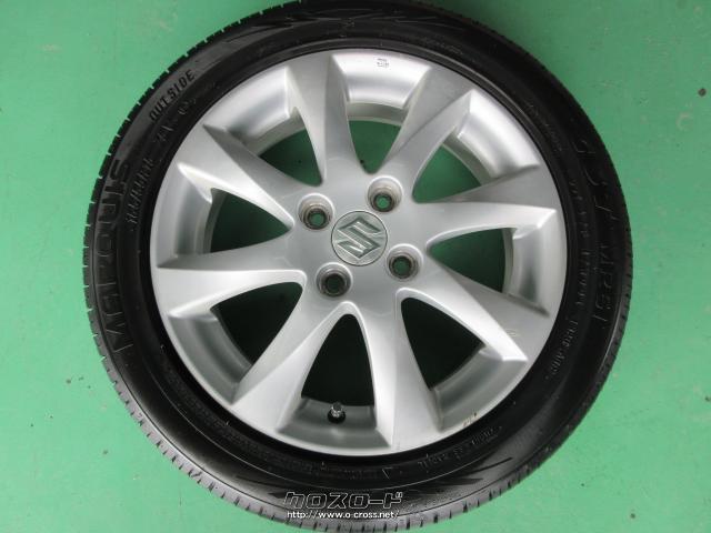 スズキ　純正　アルミホイール　15インチ　165\55R15 クリア塗装済① ホイール・タイヤ・15インチ スズキ純正 165/55・ご成約・川武自動車