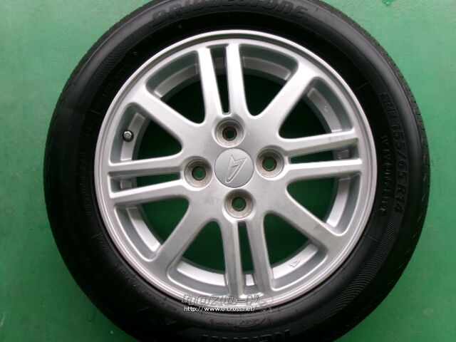 ダイハツ ムーヴ 純正 14in 4.5J +45 PCD100 155/65R14