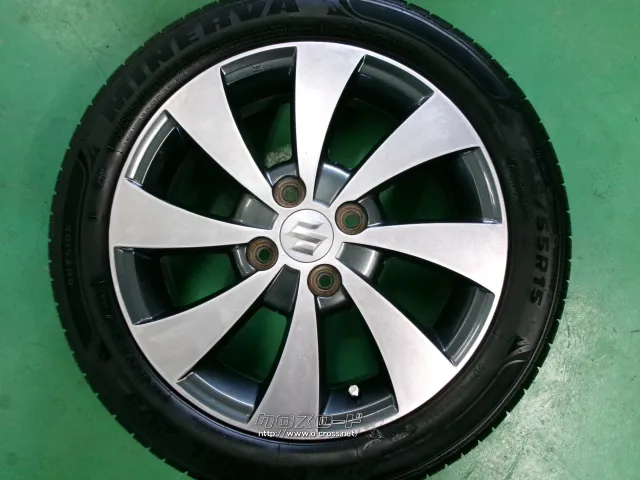 ホイール・タイヤ・15インチ スズキ純正 165/55R15(MINERVA・ZEETEX