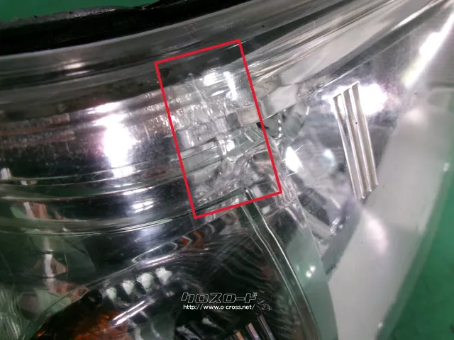 右(傷あり) 外装・エアロ ミニキャブ ヘッドライト左右