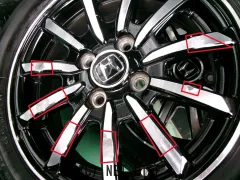 ホイール・タイヤ 14インチ ホンダ純正 155/65R14 ブリヂストン