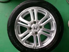 ホイール・タイヤ 14インチ ホンダ純正 155/65R14 ダンロップ