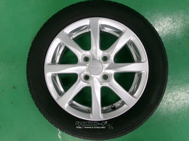 車のパーツ タイヤ、ホイールダイハツ純正ホイール155/65R14 ホイール・タイヤ・14インチ ダイハツ純正 155/65R14 YOKOHAMA・2.53万