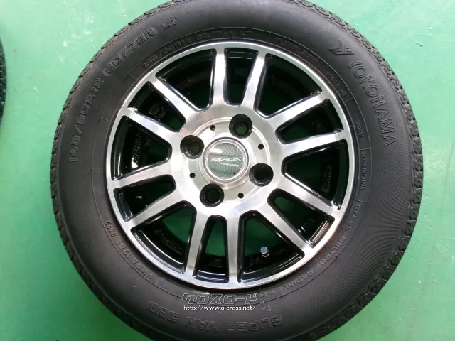 ホイール・タイヤ 12インチ 145/80R12 LT ヨコハマ