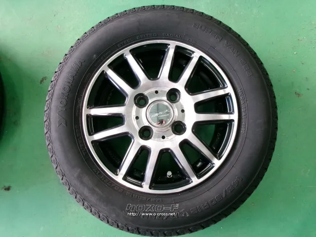 ホイール・タイヤ 12インチ 145/80R12 LT ヨコハマ