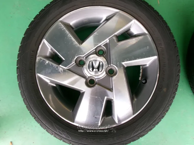 ホイール・タイヤ 14インチ ホンダ純正 165/55R14 ダンロップ