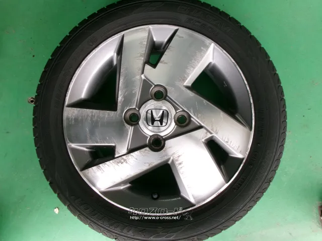 ホイール・タイヤ 14インチ ホンダ純正 165/55R14 ダンロップ