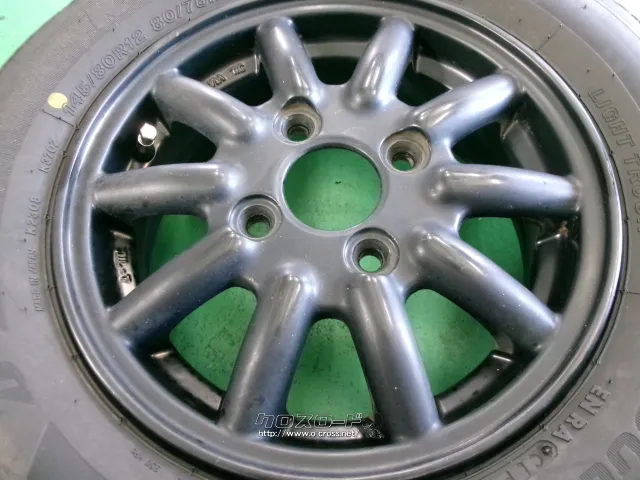 ホイール・タイヤ 12インチ 145/80R12 ブリヂストン