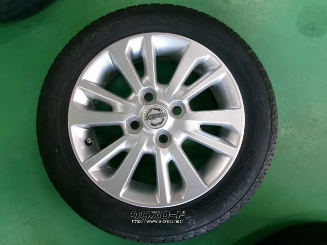 ホイール・タイヤ 14インチ ニッサン純正 155/65R14 ダンロップ