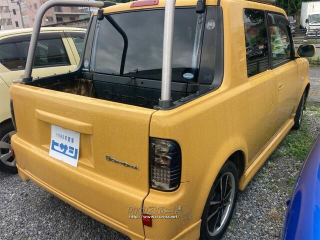 トヨタ bBオープンデッキ 1.5・2001(H13)年式・イエロー・1500cc