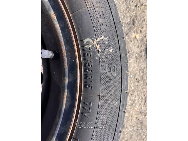 ホイール・タイヤ 175/55/R15 鉄チン・タイヤ 1本