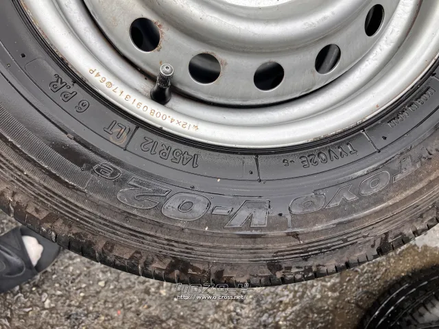 ホイール・タイヤ 145R12 LT 6PR 4本セット