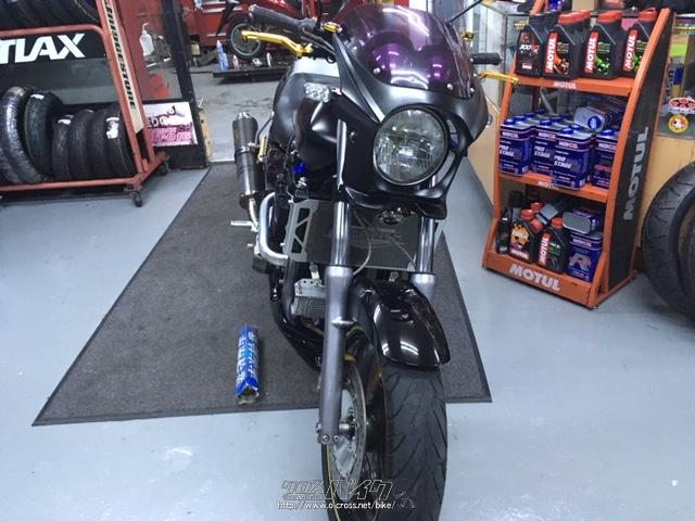 X4 ホンダ 1300cc ETC搭載 車検R3年8月まで タイヤフロント新品 ホンダ X4 1300・2000(H12)初度登録(届出)年・マッドブラック・1300cc