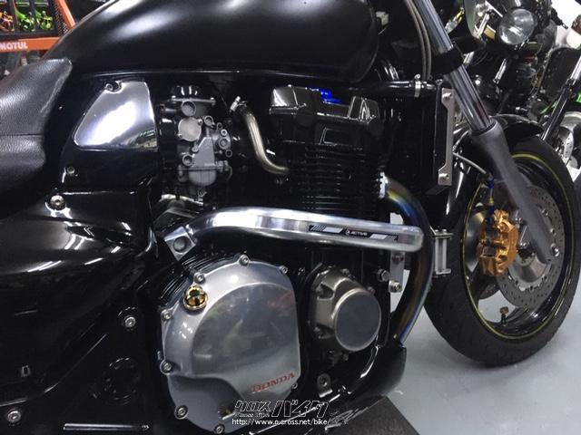 X4 ホンダ 1300cc ETC搭載 車検R3年8月まで タイヤフロント新品 力強い走り味を実現する1300ccエンジンを搭載した精悍で迫力ある