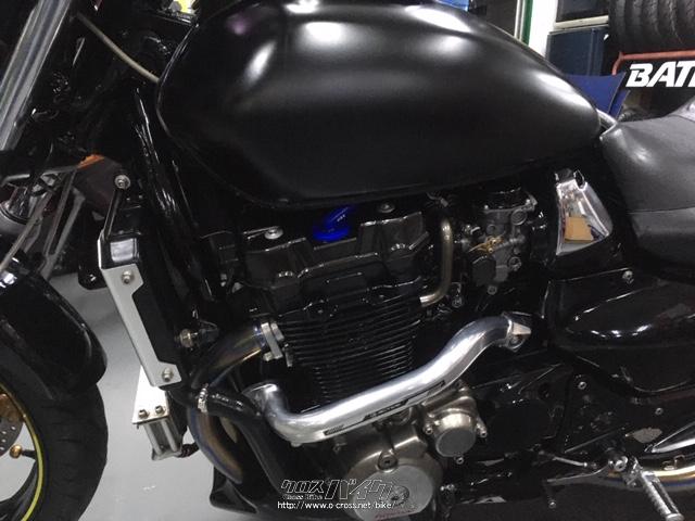 X4 ホンダ 1300cc ETC搭載 車検R3年8月まで タイヤフロント新品 ホンダ X4 1300・2000(H12)初度登録(届出)年・マッドブラック・1300cc