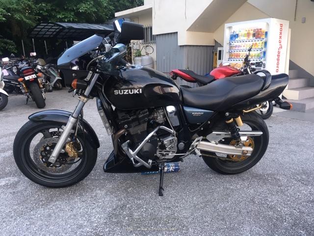 スズキ GSXイナズマ400・ガンメタ・400cc・東海輪業・18,775km (2021年