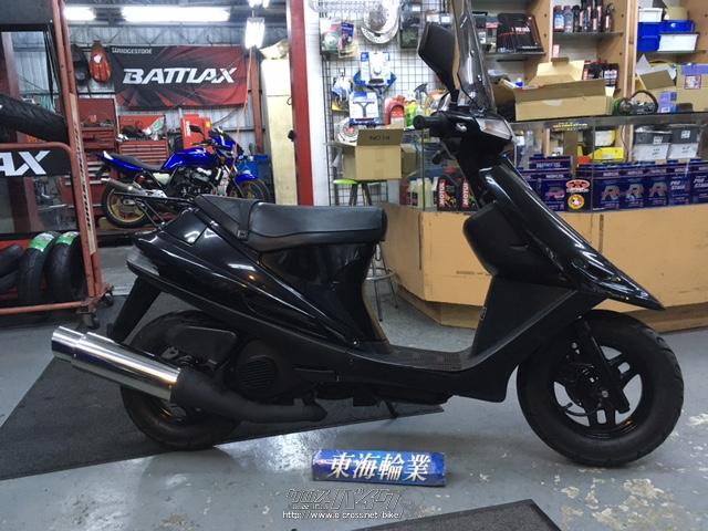 スズキ アドレスV100・クロ・100cc・東海輪業・36,495km (2022年06月