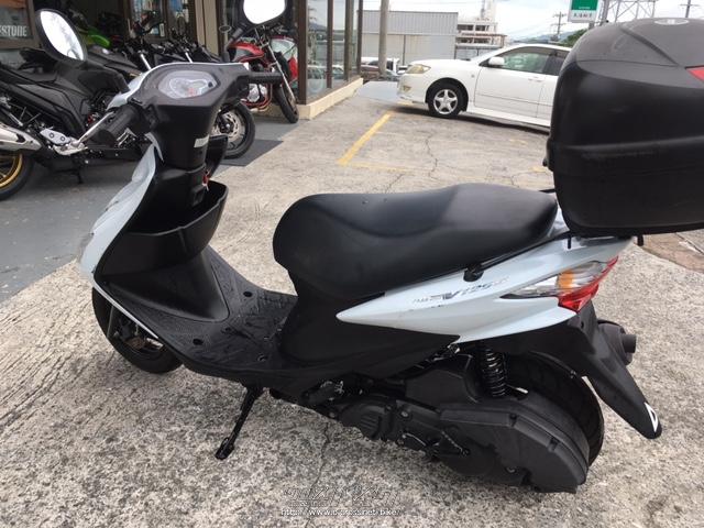 スズキ アドレスV125 S・ホワイト・125cc・東海輪業・16,500km (2023年