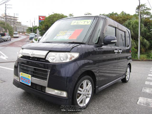 ダイハツ タント カスタムRS・2009(H21)年式・紺・660cc・カーショップ