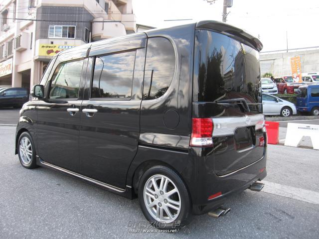 ダイハツ タント カスタムX・2010(H22)年式・黒・660cc・カーショップ