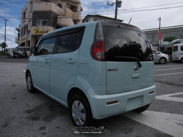日産 モコ X・2013(H25)年式・グリーン・660cc・カーショップ チャンス