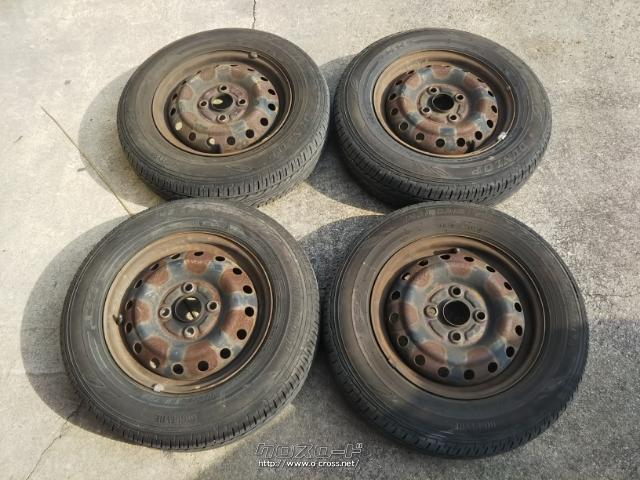 145/80R13　鉄ホイル付　 中古
夏タイヤ 楽天市場】中古 145/80R13 タイヤホイール 4本セットBRIDGESTONE