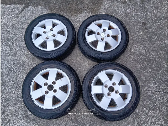 ホイール・タイヤ エブリィ純正アルミ タイヤ155/65R13