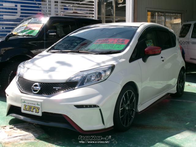 日産 ノート ニスモS・マニュアルシフト5速ミッション・2015(H27)年式