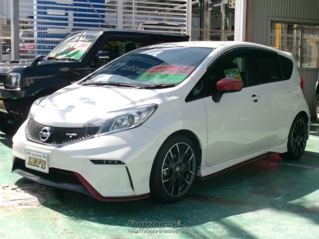 日産 ノート ニスモS・マニュアルシフト5速ミッション・2015(H27)年式