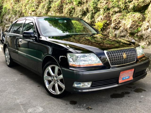 トヨタ クラウンマジェスタ 3.0A・走行5万km台!・黒ツートン!・純正