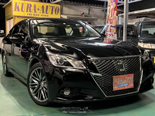 トヨタ クラウン（CROWN） アスリートS・202ブラック黒・純正スパッタ