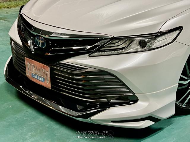 MODELLISTA ホワイト カムリ フロントエアロ カムリのエアロパーツ