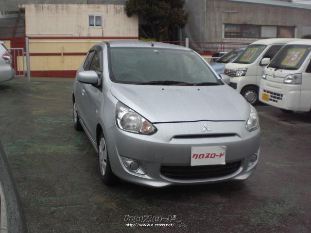 三菱 ミラージュ M・2014(H26)年式・シルバー・1000cc・CARSHOP