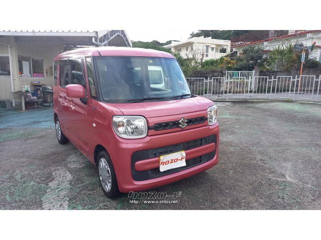 スズキ スペーシア ハイブリッド G・2020(R2)年式・ピンク・660cc