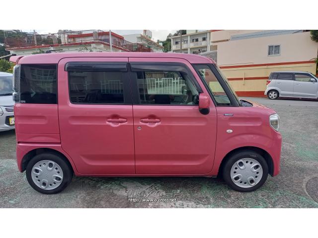 スズキ スペーシア ハイブリッド G・2020(R2)年式・ピンク・660cc