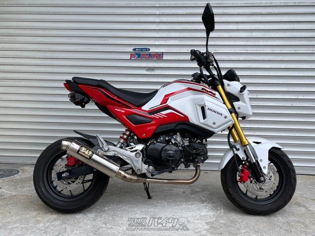 ホンダ グロム 125・赤/白・125cc・ワークショップ ピースパイン