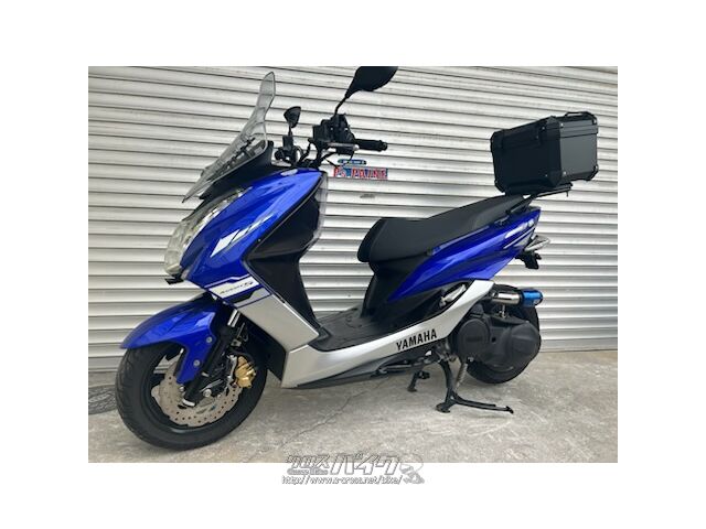 ヤマハ マジェスティS □1年保証付□・ブルー・155cc・ワークショップ