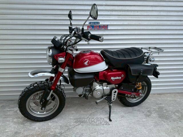 ホンダ モンキー 125 □1年保証付□・赤/白・125cc・ワークショップ
