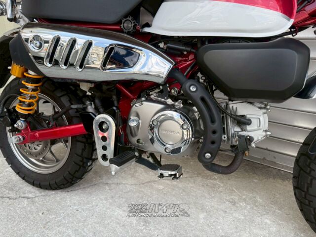ホンダ モンキー 125 □1年保証付□・赤/白・125cc・ワークショップ
