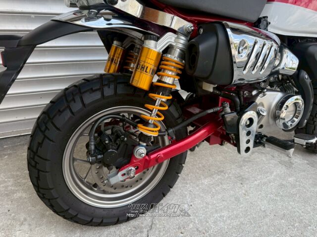ホンダ モンキー 125 □1年保証付□・赤/白・125cc・ワークショップ