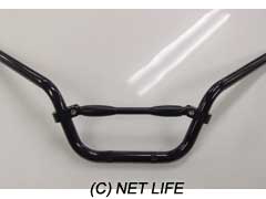 ハンドル・足廻り 新品アルミハンドル(ブラックアルマイト)