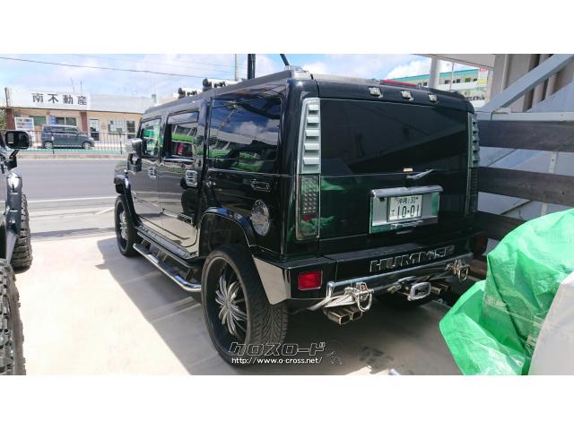 ハマー H2・2005(H17)年式・ブラック・6000cc・UP SIDE・6万km・保証付