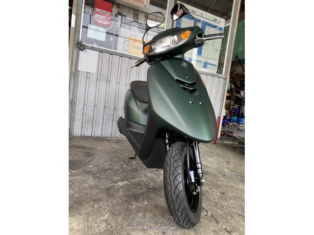 ヤマハ ジョグ・2021(R3)初度登録(届出)年・マットグリーン・全カラー